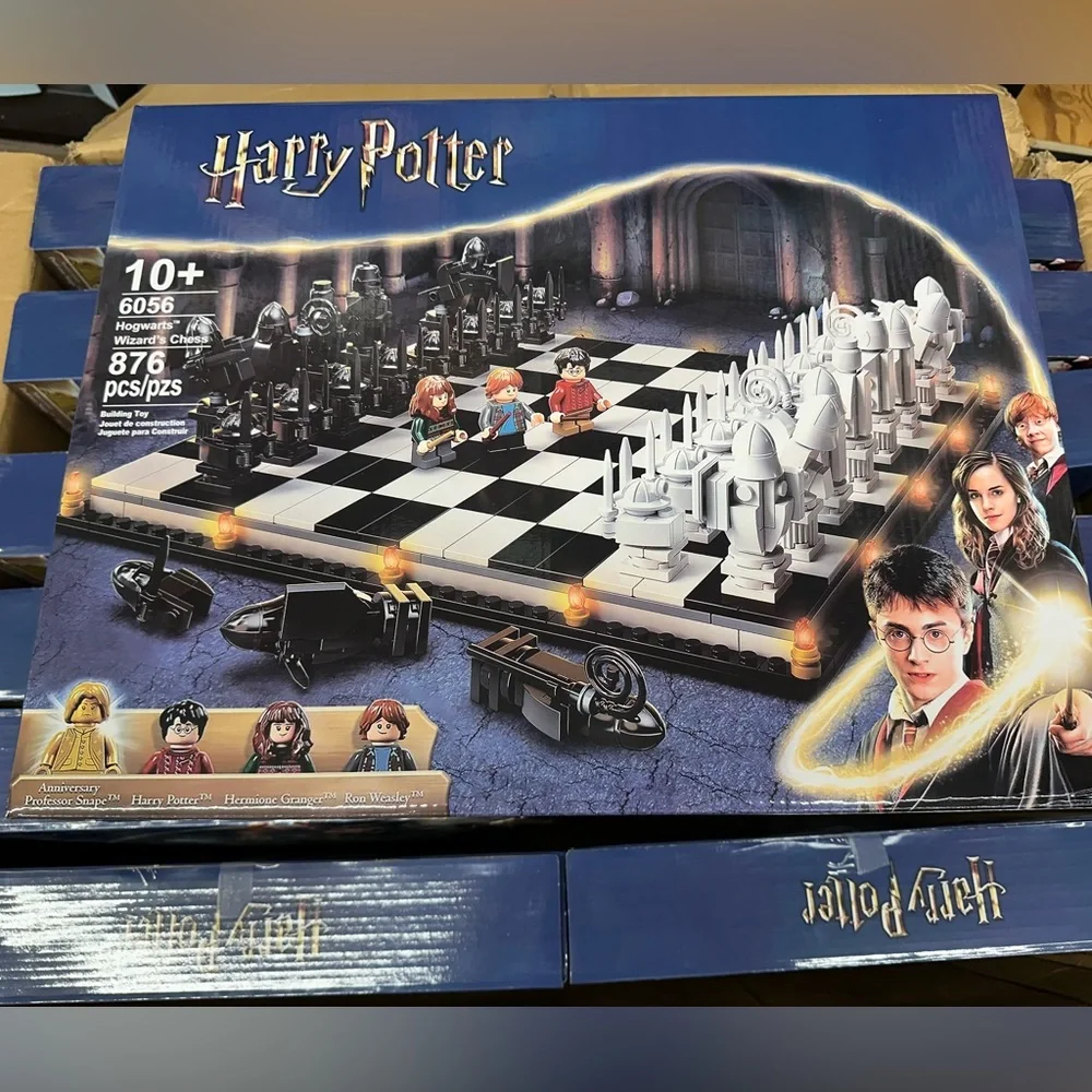 Harry Potter Sorceress Stone Wizards Chessboard Building Block Chess Game NEW - Picture 2 of 5